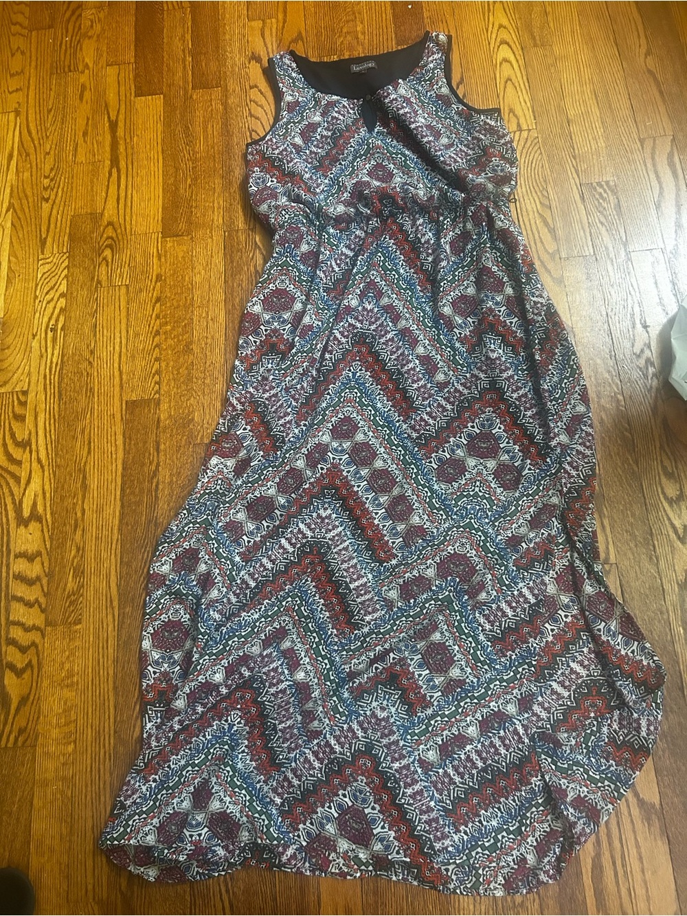 Multi colored maxi dress